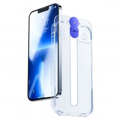 Ekrano apsauga Joyroom Knight glass with mounting kit iPhone 14 (JR-H09) 1