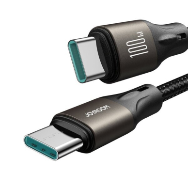 Joyroom Light-Speed ​​Series SA25-CC5 100W USB-C / USB-C Cable 1.2m - Juodas