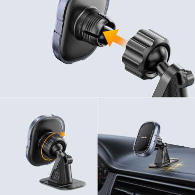 Laikiklis Joyroom magnetic phone holder Pilkas (JR-ZS311) 7