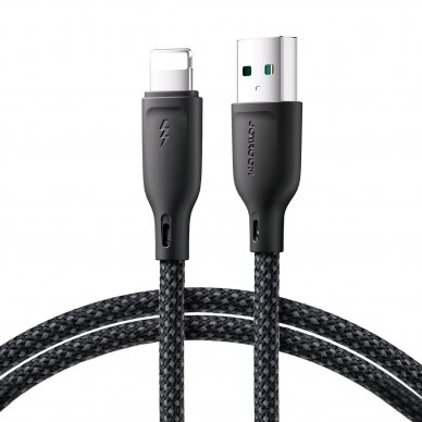 Joyroom Multi-Color Series SA34-AL3 USB-A / Lightning 3A Cable 1m - Black