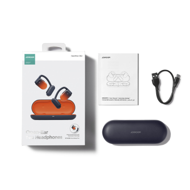 Joyroom Openfree JR-OE2 TWS wireless ausinės - Oranžinis 7