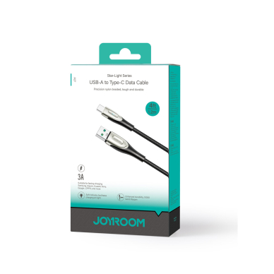 Joyroom Pioneer Series SA31-AC6 USB-A / USB-C cable 100W 1.2m - Juodas 4