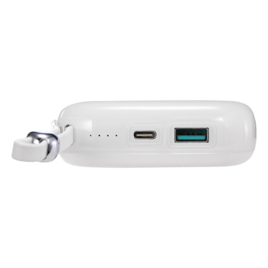 Joyroom powerbank 10000mAh Jelly Series 22.5W with built-in Lightning cable white (JR-L003) 2