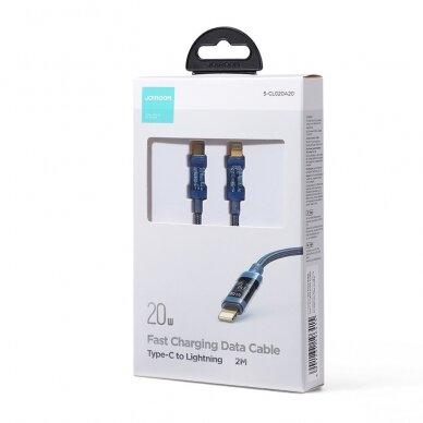 Joyroom S-CL020A20 Type-C to Lightning PD 20W Data Cable 2m- Mėlynas 4