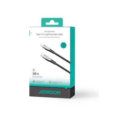 Joyroom Star-Light Series SA27-CL3 USB-C / Lightning 30W 1.2m cable - black 4