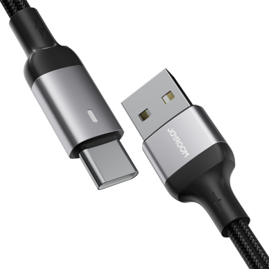 Joyroom USB cable - USB C 3A for fast charging and data transfer A10 Series 1.2 m black (S-UC027A10) 2