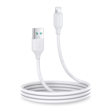 Joyroom USB Charging / Data Cable - Lightning 2.4A 1m White (S-UL012A9) 1