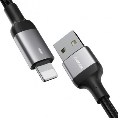 Joyroom USB - Lightning 2.4A A10 Series cable 2 m Juodas (S-UL012A10) 8