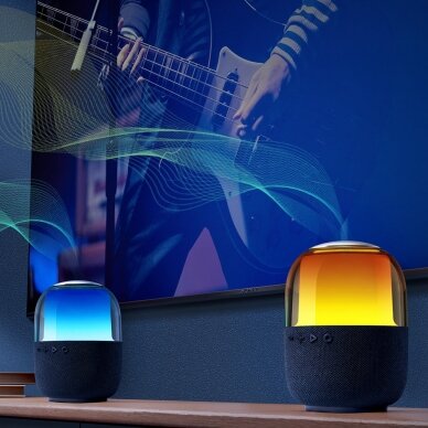 Garso kolonėlė Joyroom wireless Bluetooth 5.3 RGB Juoda (JR-ML05) 5