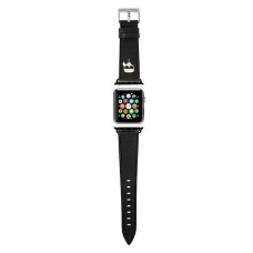 Apyrankė Karl Lagerfeld KLAWLOKHK Apple Watch 42/44 / 45mm Juoda