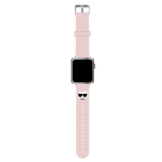 Apyrankė Karl Lagerfeld Choupette Heads KLAWLSLCP Apple Watch 42/44 / 45mm Rožinė