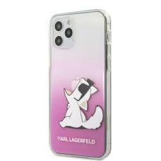 Originalus Karl Lagerfeld Dėklas Klhcp12Lcfnrcpi Iphone 12 Pro Max Rožinis Choupette Fun