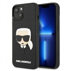 Dėklas Karl Lagerfeld KLHCP13SKH3DBK iPhone 13 mini Juodas