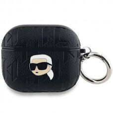 Karl Lagerfeld Monogram Karl Head dėklas AirPods 3 - Juodas