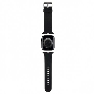 Karl Lagerfeld 3D Rubber Karl Head Apyrankė Apple Watch 42/44/45/49mm - Juodas 1