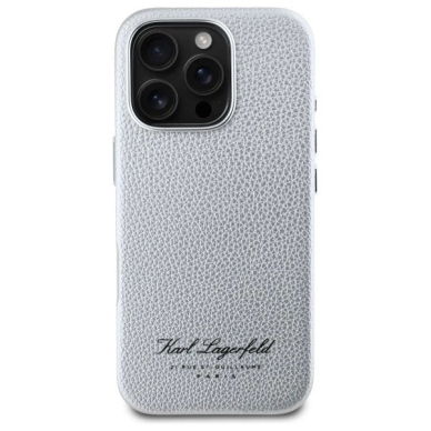 Dėklas Karl Lagerfeld Hotel RSG  iPhone 16 Pro Max - Gray 2