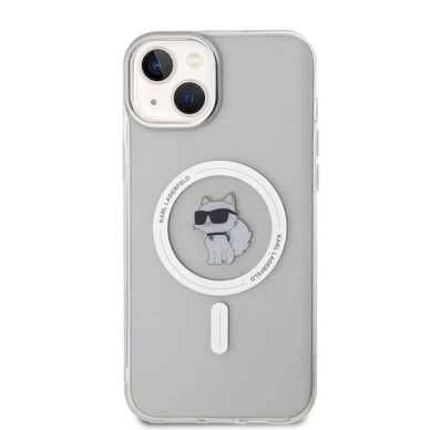 Karl Lagerfeld IML Choupette MagSafe case for iPhone 15 Plus - transparent 2