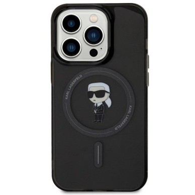 Karl Lagerfeld IML Ikonik MagSafe case for iPhone 15 Pro - black 2