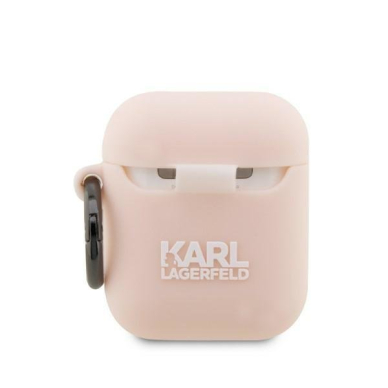 Dėklas Karl Lagerfeld KLA2RUNCHP AirPods 1/2 Rožinis 1