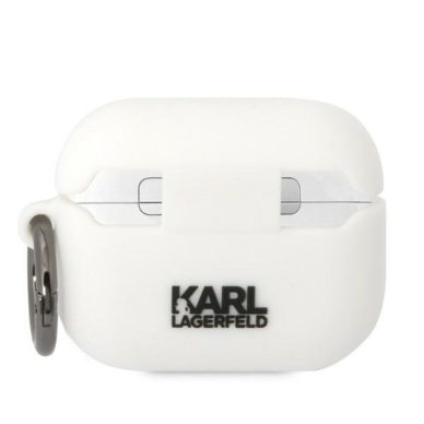 Dėklas Karl Lagerfeld KLACAPSILKCW AirPods Pro Baltas 1