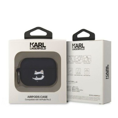 Dėklas Karl Lagerfeld KLAP2RUNCHK AirPods Pro 2 Juodas 3