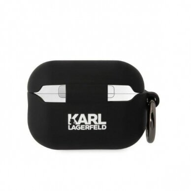 Dėklas Karl Lagerfeld KLAP2RUNIKK AirPods Pro 2 Juodas 1