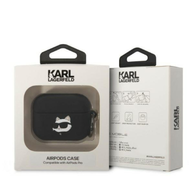 Dėklas Karl Lagerfeld KLAPRUNCHK AirPods Pro Juodas 2