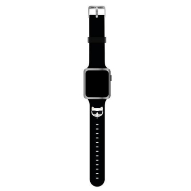 Apyrankė Karl Lagerfeld KLAWLSLCK Apple Watch Strap 42/44 / 45mm Juoda