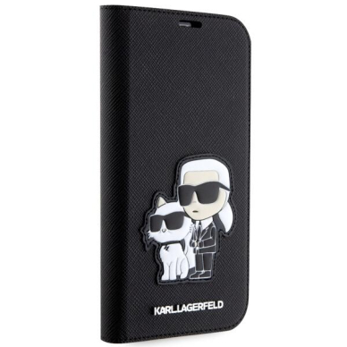 Dėklas Karl Lagerfeld Choupette KLBKP14SSANKCPK iPhone 14 Juodas 4