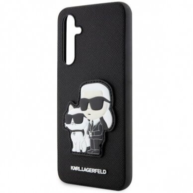 Dėklas Karl Lagerfeld Choupette KLHCA34SANKCPK Samsung Galaxy A34 5G A346 Juodas 5