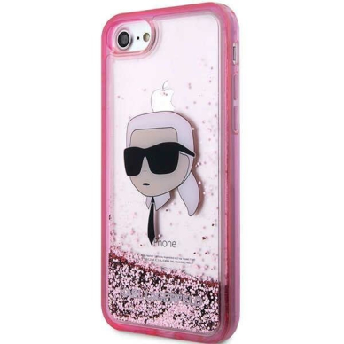 Dėklas Karl Lagerfeld Karl Head KLHCI8LNKHCP iPhone 7/8/ SE 2020/2022 Rožinis 1