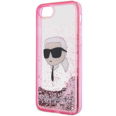 Dėklas Karl Lagerfeld Karl Head KLHCI8LNKHCP iPhone 7/8/ SE 2020/2022 Rožinis 5