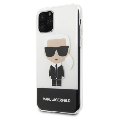 Originalus Karl Lagerfeld Dėklas Klhcn58Tputric Iphone 11 Pro Permatomas Ikonik Karl 1