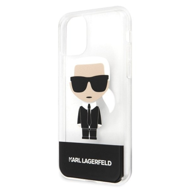 Originalus Karl Lagerfeld Dėklas Klhcn58Tputric Iphone 11 Pro Permatomas Ikonik Karl 2