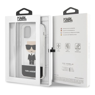 Originalus Karl Lagerfeld Dėklas Klhcn58Tputric Iphone 11 Pro Permatomas Ikonik Karl 6