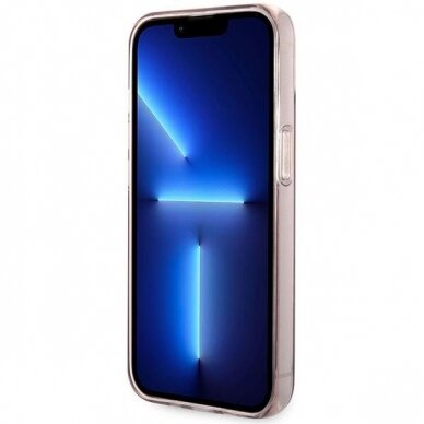 Dėklas Karl Lagerfeld Ikonik Choupette KLHCP12MHNCHTCP iPhone 12 /12 Pro Rožinis 4