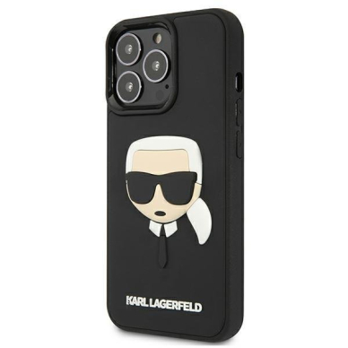 Dėklas Karl Lagerfeld KLHCP13LKH3DBK iPhone 13 Pro / 13 Juodas 1