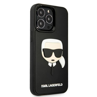 Dėklas Karl Lagerfeld KLHCP13LKH3DBK iPhone 13 Pro / 13 Juodas 2