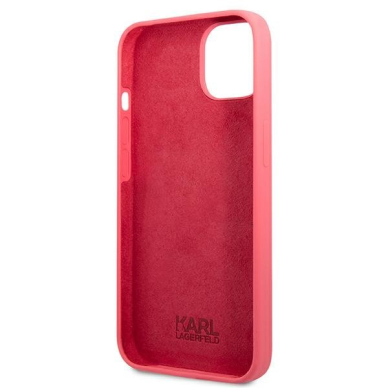 Dėklas Karl Lagerfeld Silicone Plaque KLHCP13MSLMP1PI iPhone 13  6