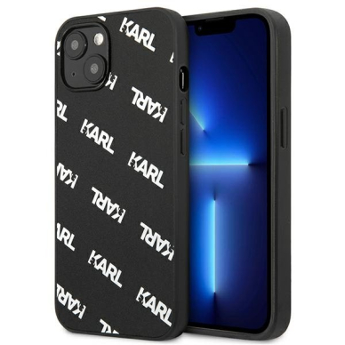 Dėklas Karl Lagerfeld Allover KLHCP13SPULMBK3 iPhone 13 mini Juodas