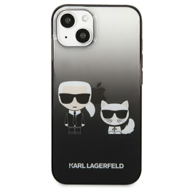 Originalus dėklas Karl Lagerfeld KLHCP13STGKCK iPhone 13 mini juodas 5