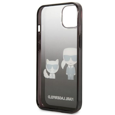 Originalus dėklas Karl Lagerfeld KLHCP13STGKCK iPhone 13 mini juodas 12