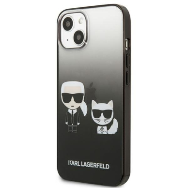 Originalus dėklas Karl Lagerfeld KLHCP13STGKCK iPhone 13 mini juodas 3