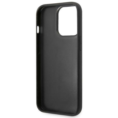 Dėklas Karl Lagerfeld Puffy Elongated Logo KLHCP14LPSQAK iPhone 14 Pro Juodas 6