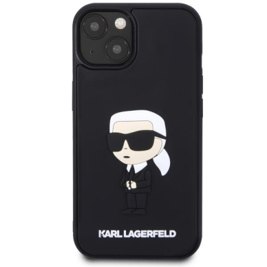 Dėklas Karl Lagerfeld Rubber Ikonik 3D KLHCP14M3DRKINK iPhone 14 Plus Juodas 2