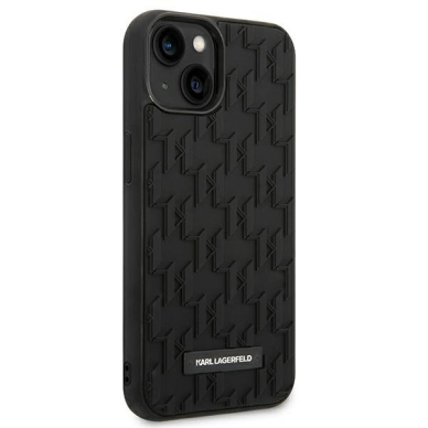 Dėklas Karl Lagerfeld 3D Monogram KLHCP14MRUPKLPK iPhone 14 Plus Juodas 2