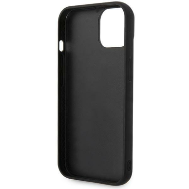 Dėklas Karl Lagerfeld Puffy Elongated Logo KLHCP14SPSQAK iPhone 14 Juodas 6