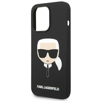 Dėklas Karl Lagerfeld KLHCP14XSLKHBK iPhone 14 Pro Max Juodas 5