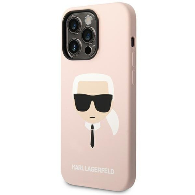 Dėklas Karl Lagerfeld KLHCP14XSLKHLP iPhone 14 Pro Max Rožinis 1