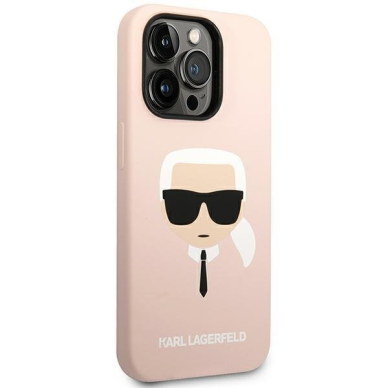 Dėklas Karl Lagerfeld KLHCP14XSLKHLP iPhone 14 Pro Max Rožinis 3